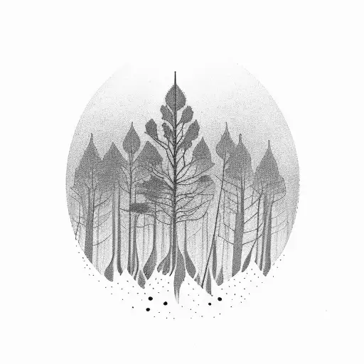 Forest Water Full Hand