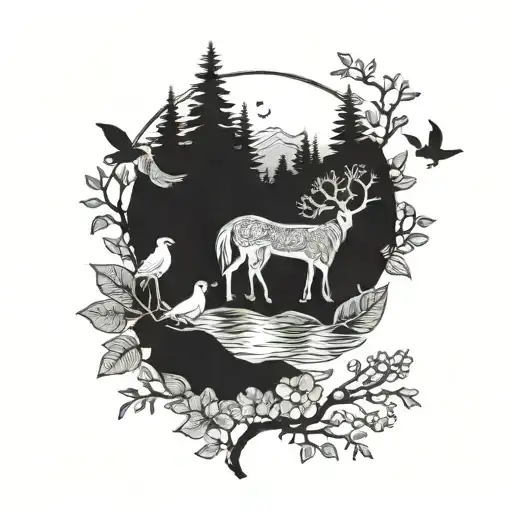 Chilhood Memories And Nature