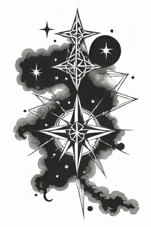 North Star Sign Combined