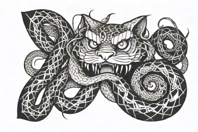 Winky And Snakes On The Collarbone