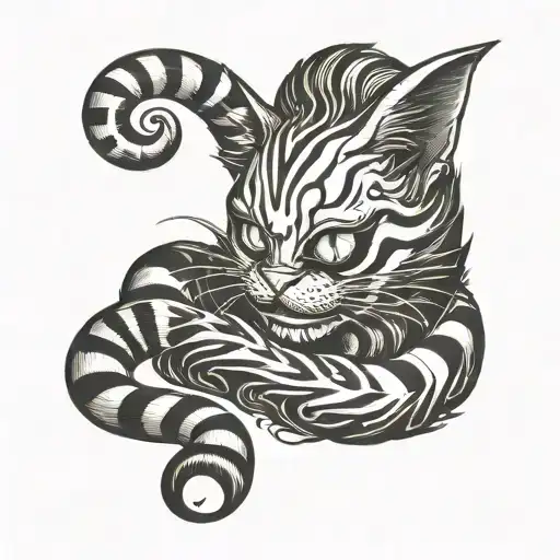 Cheshire Cat Dark Fantasy