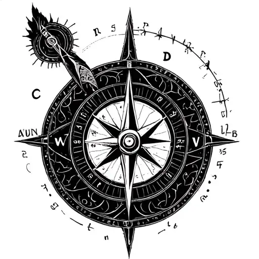 Geometry Compass Surrounded