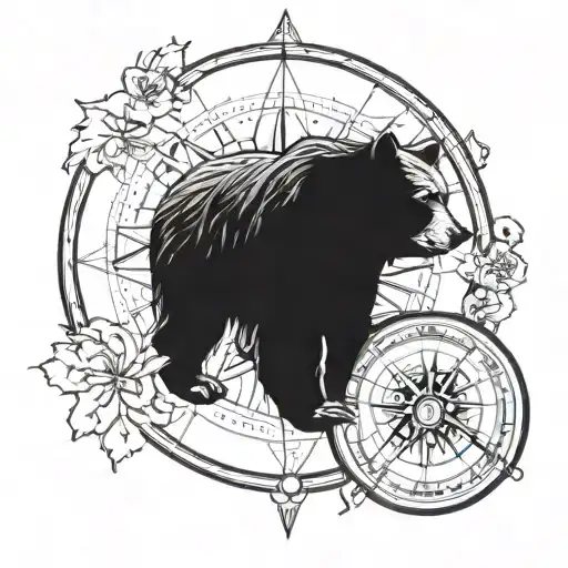 Bear With Compass