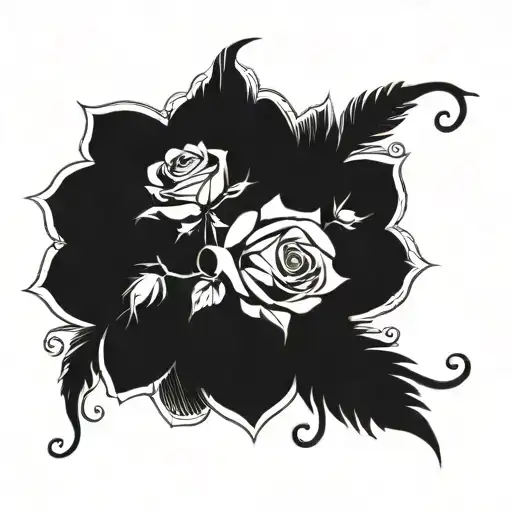 With Roses Around It And A Date