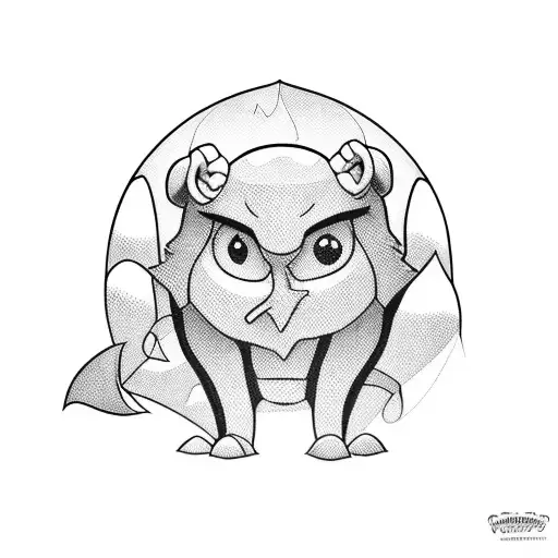 Cartoon Characters From 90S Im One Frame All Together