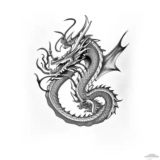 Dragon That Extends To Arm