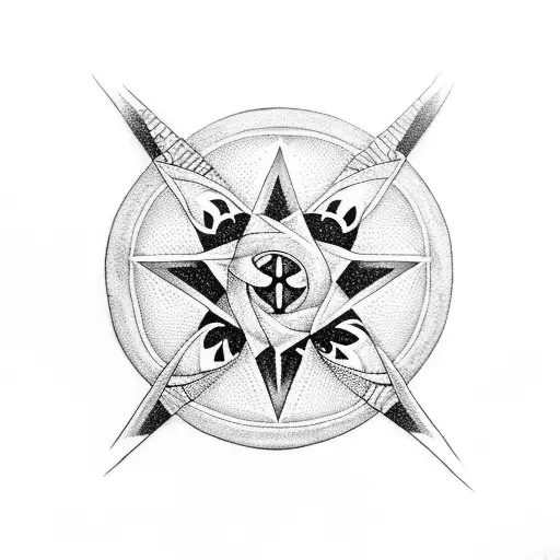 Five Pointed Star Dark Horror Gothic Russian Prison