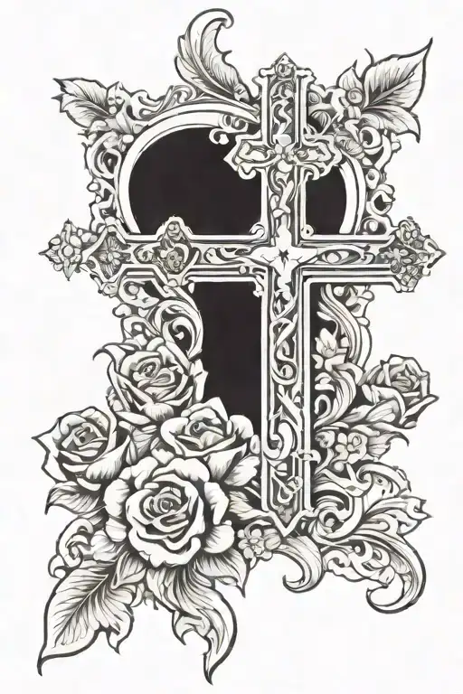 Cross With Mom And Dad