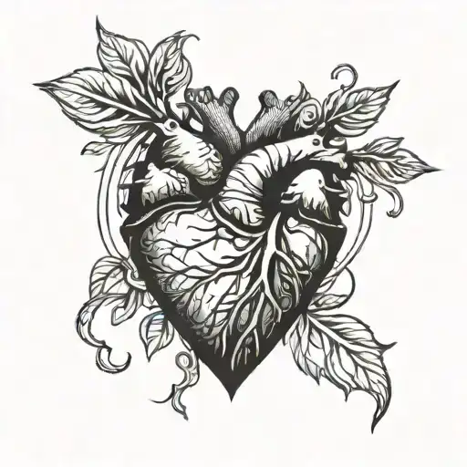 Human Heart Dad And Son