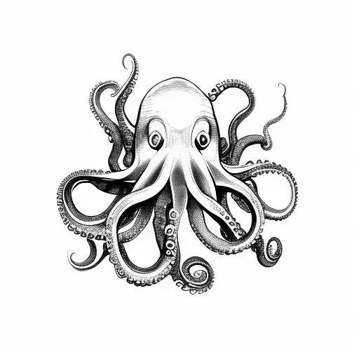 Octopus With An Iron Chain