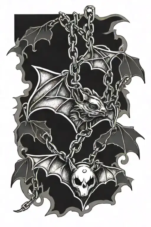 Bat With Chain