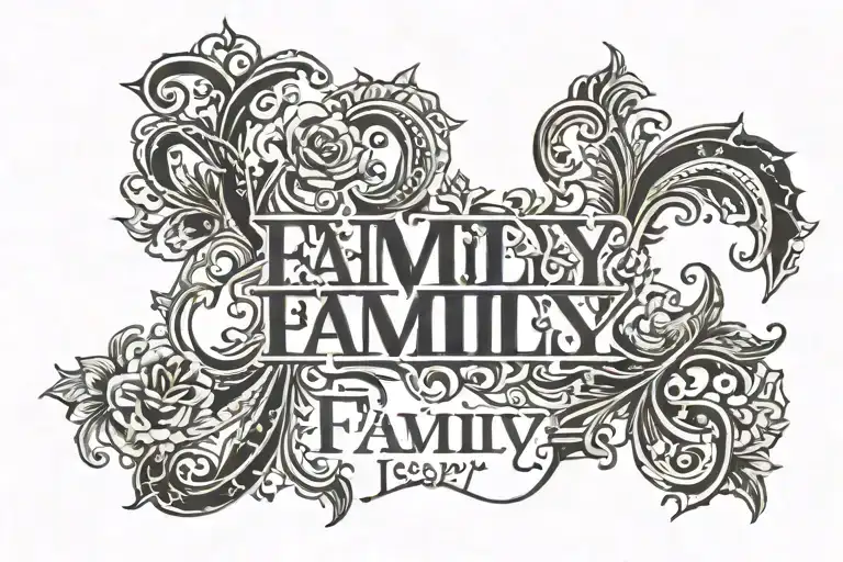 Family Word 'Family' Incorporated