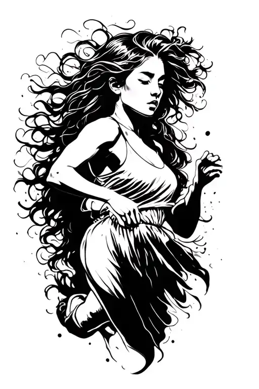 Pieterse In Black Writing Running