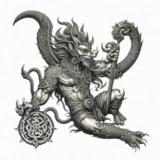 Based On Hindu Mythology And Should Containing God Winning Over Devil