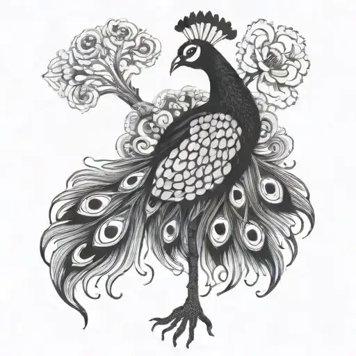 Creepy Peacock