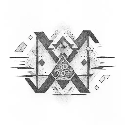 Torii In Black Aquarel