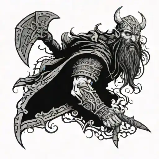 Zombified Viking Warrior