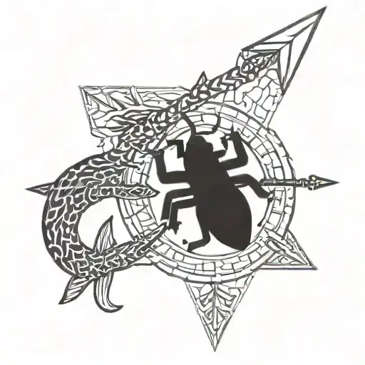 Arrow That Kills Scorpion Crawling