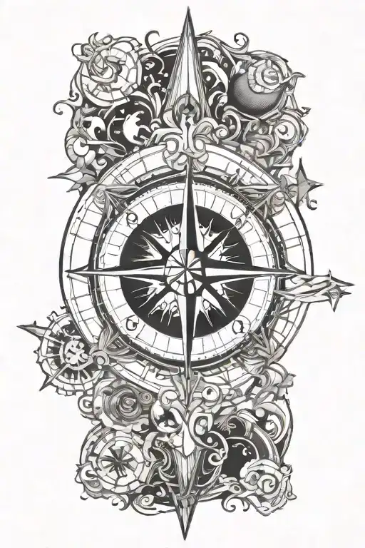 North Star Compass Surrounded