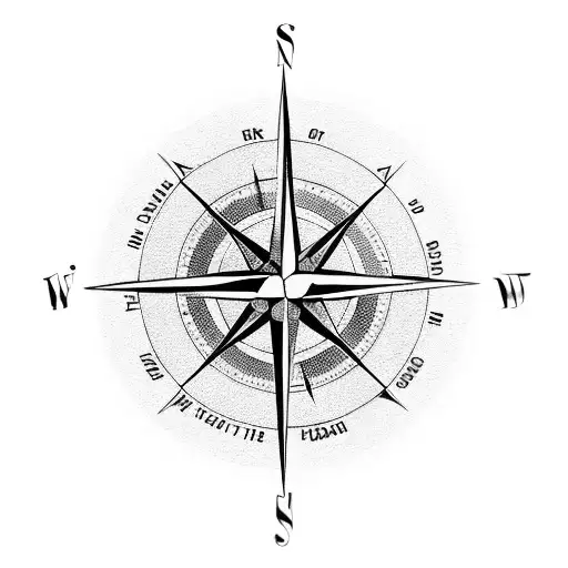 A Compass With Their Birthdates As Coordinates Leading To A Special Place