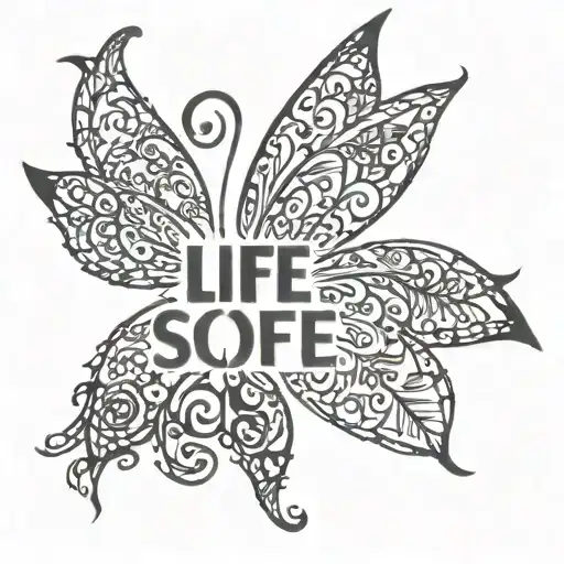 Life Lesson Quote Written