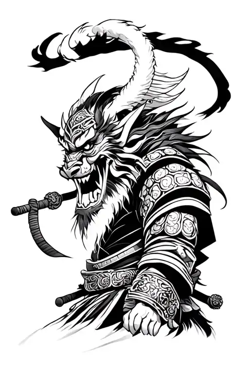 Samurai Japanese Demon
