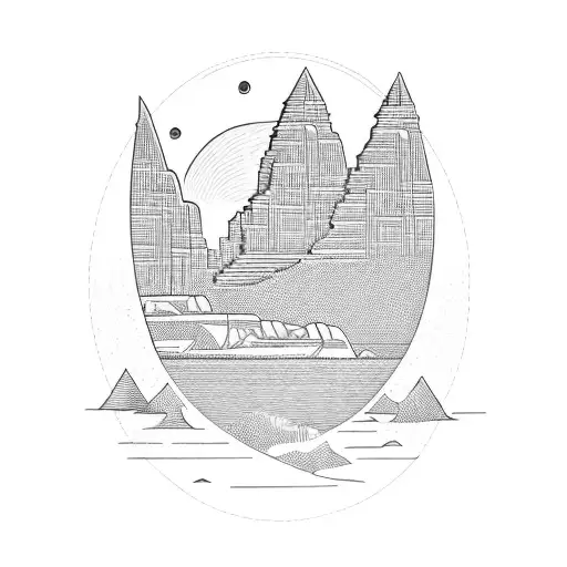 Nile River In The Sun