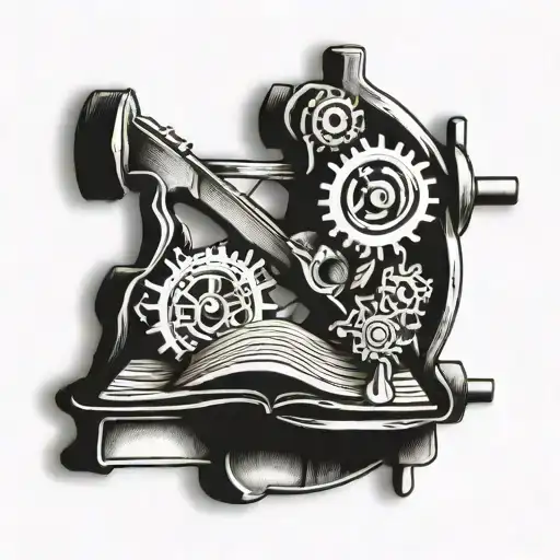 Book Thread Spool Stuffed Animal Wheel Gear