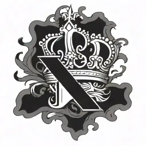 Kings Crown Letter O