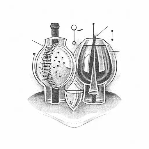 Wine Cocktail Football