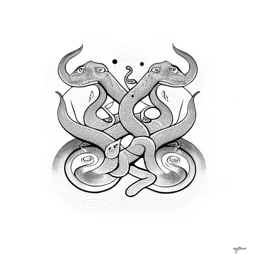 Snake Andmusical Notes