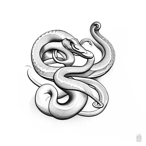 Snake As A Musical Note
