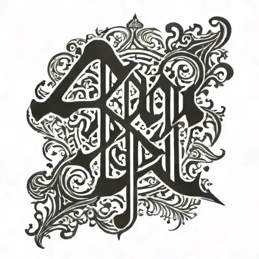 Kai Gothic Calligraphy Style
