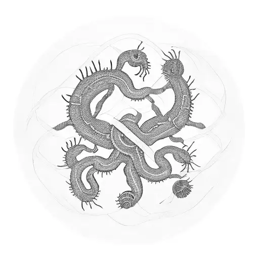 Centipede Circle Shaped