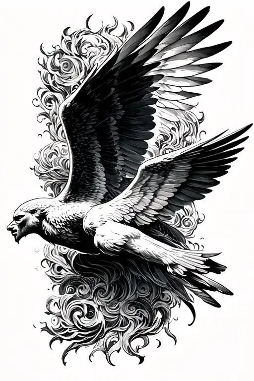 Icarus Flying Towards