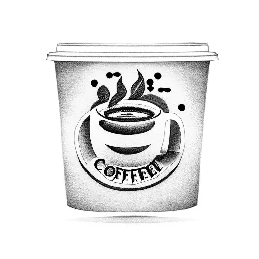 Coffee Cup With Motivational Quote