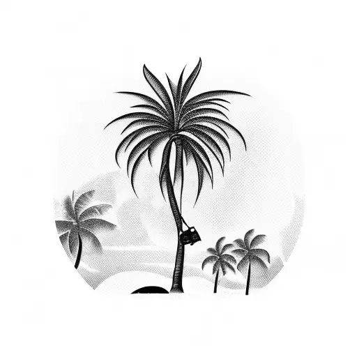 Combine A Palm Tree And An Airplane Into A Unique Design