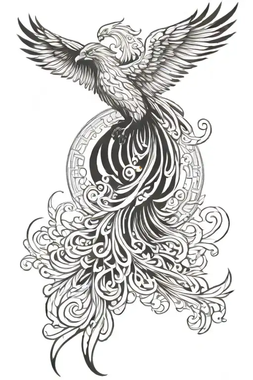 Phoenix Rising Phoenix Bird