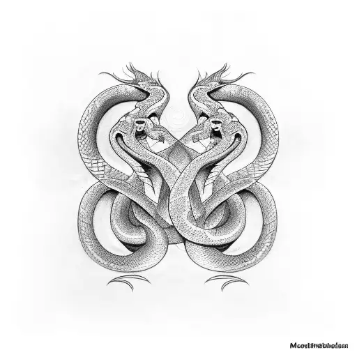 Mc Escher Snake