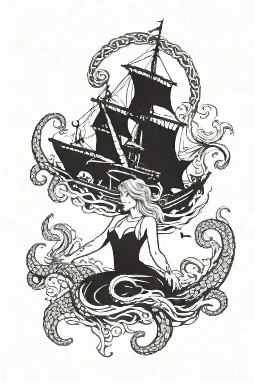 Calypso And The Kraken Emerging