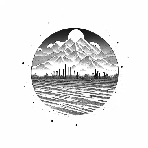 Florida Beaches Mixed With Arizona Deserts And Mountains With Person Hiking