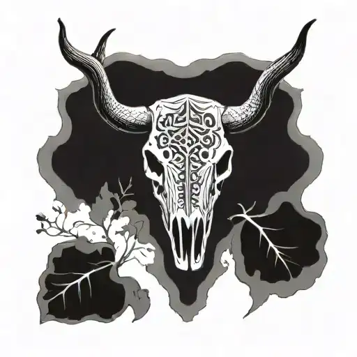Longhorn Skull