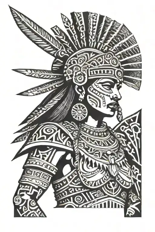 Aztec Woman Warrior