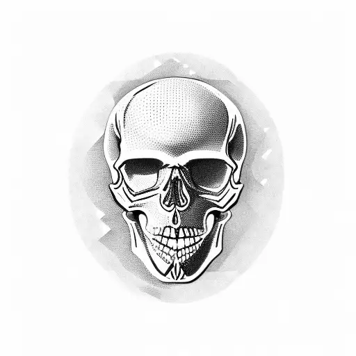 Skull With Glock
