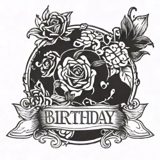 Birthday Date Written