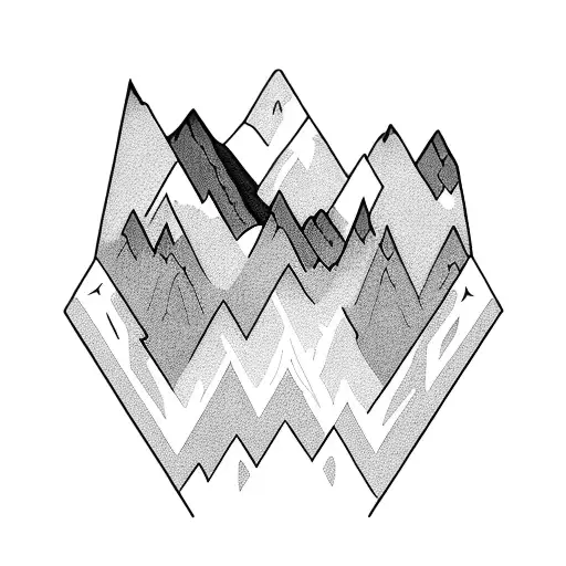 Mountains With Forrest On Fire