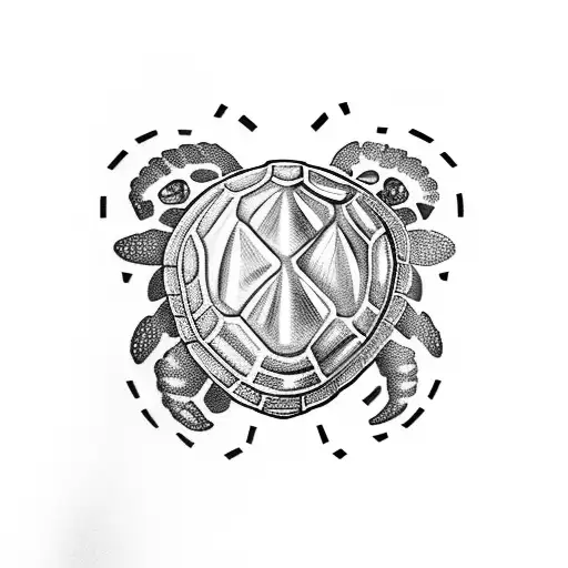 Turtle With A Cinamon Rolls Shell