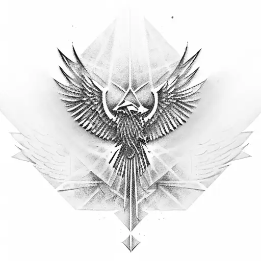 Assassin's Creed Logo Morphed Into An Eagle Design