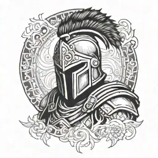 Spartan In Motion With Fur Trim Jacket Background