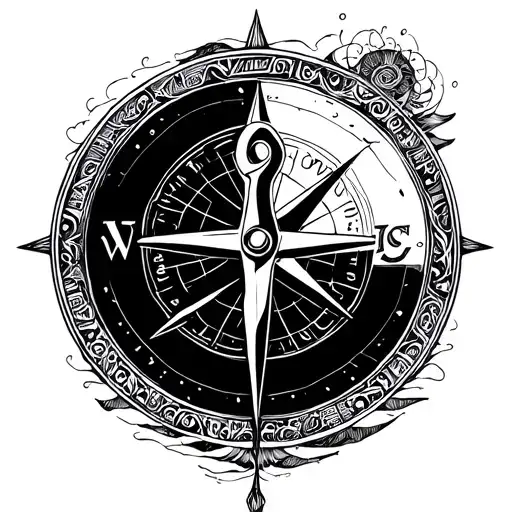 Ankh And Compass